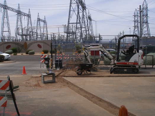 Parking Lot Conduit Installation Project